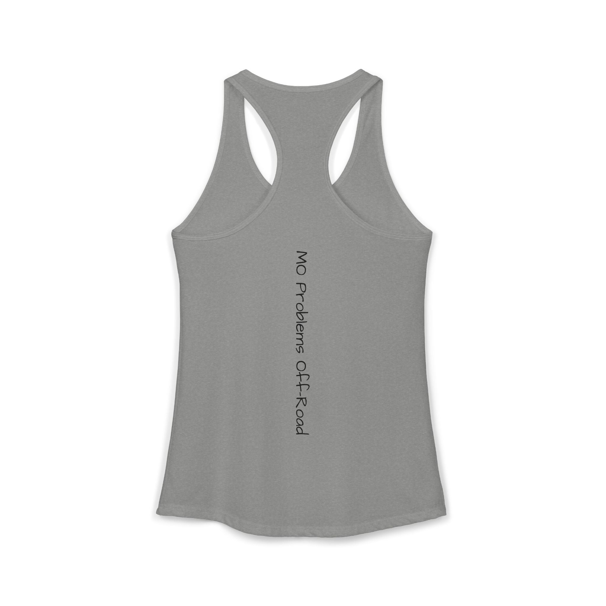 Women's Racerback Tank - MO Problems Off-Road Logo