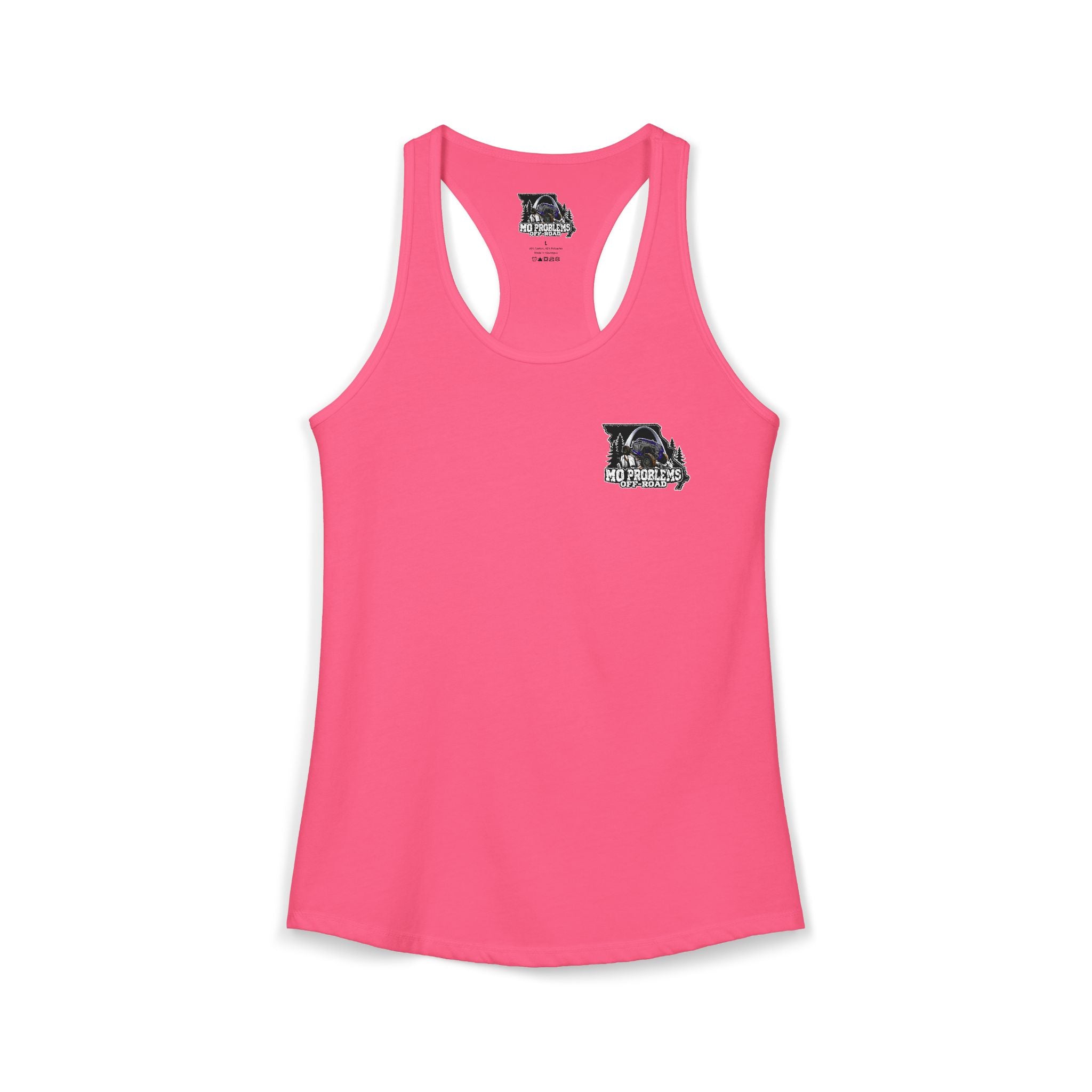 Women's Racerback Tank - MO Problems Off-Road Logo