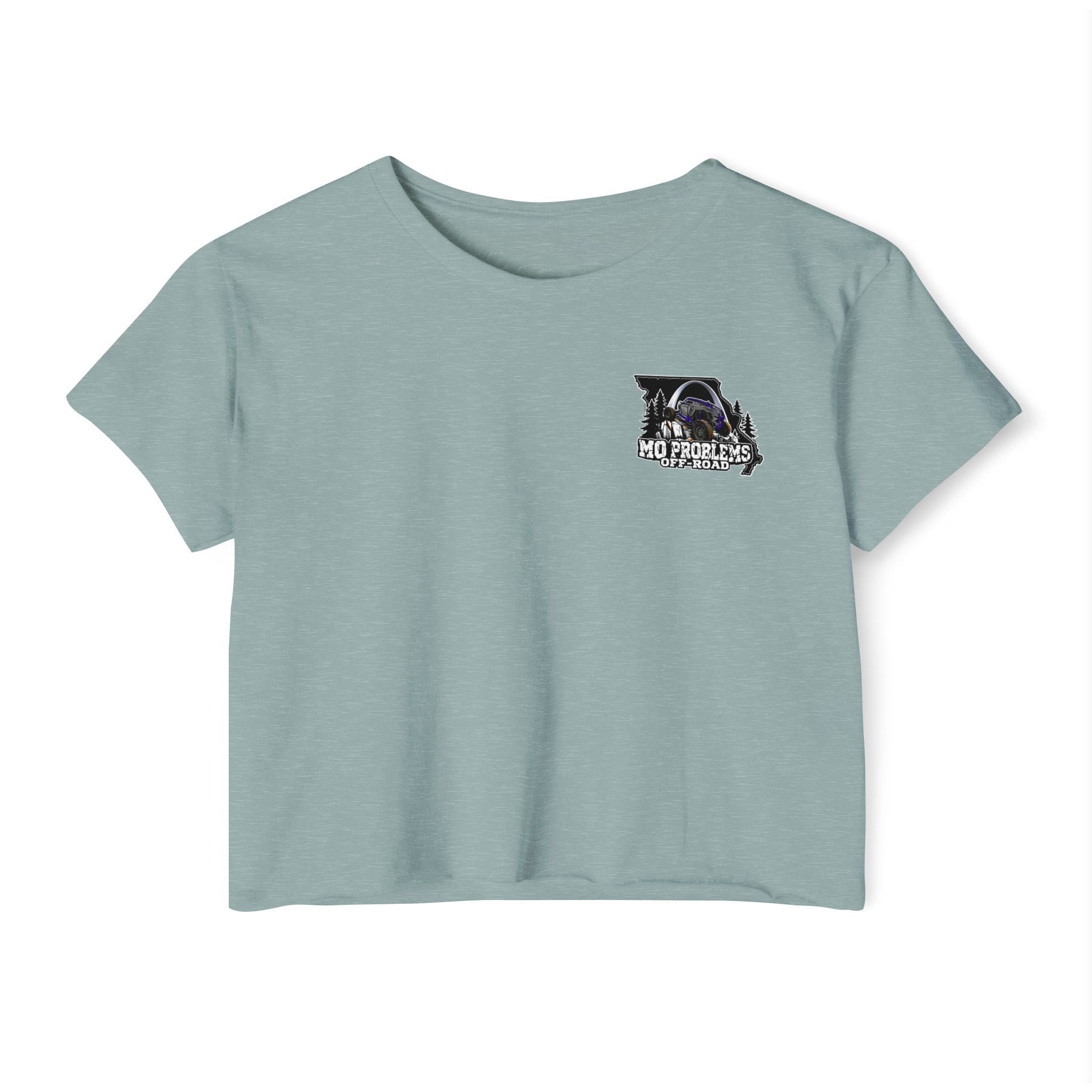 Women's Crop Top - MO Problems Off-Road Logo