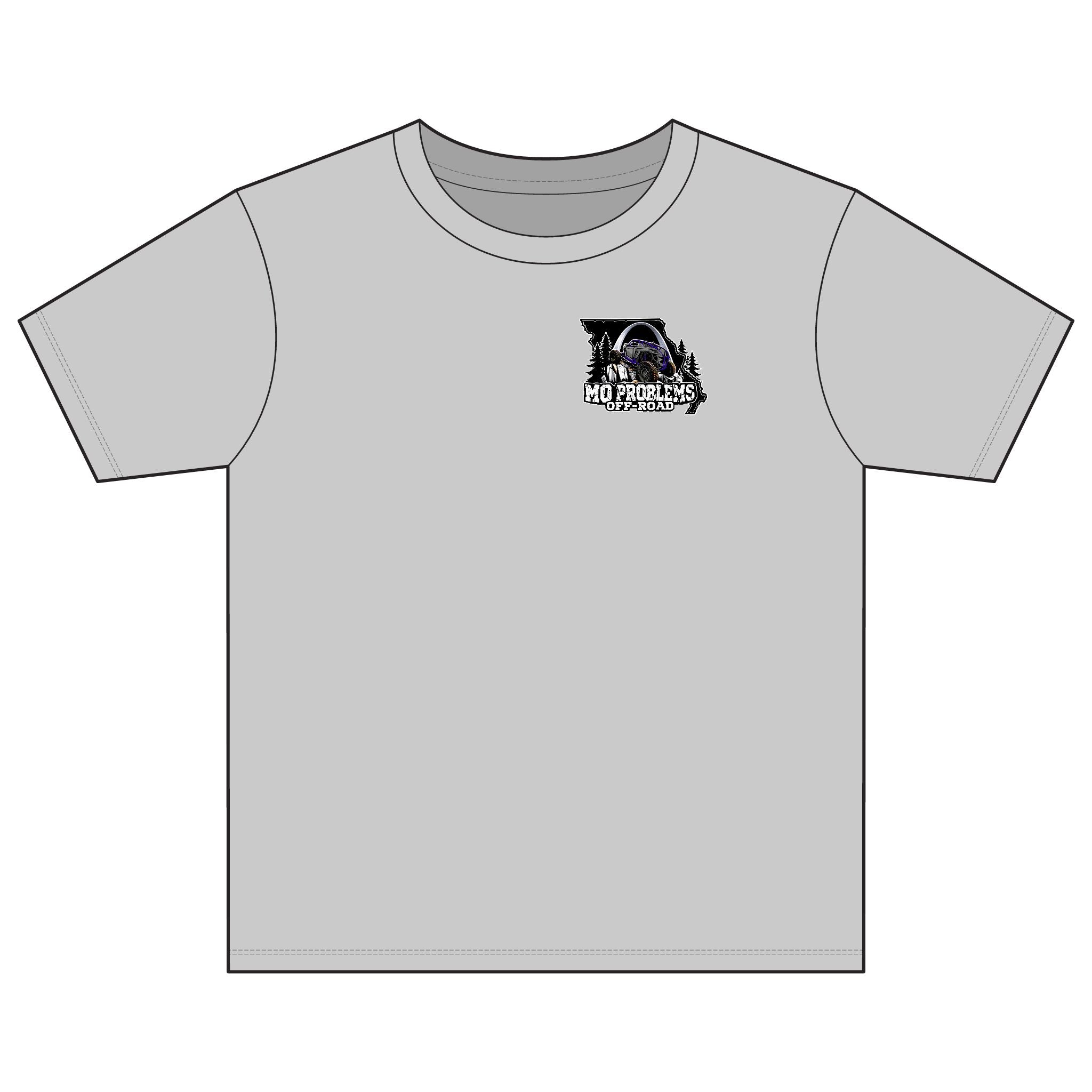 Youth Tee — MO Problems Off-Road Logo
