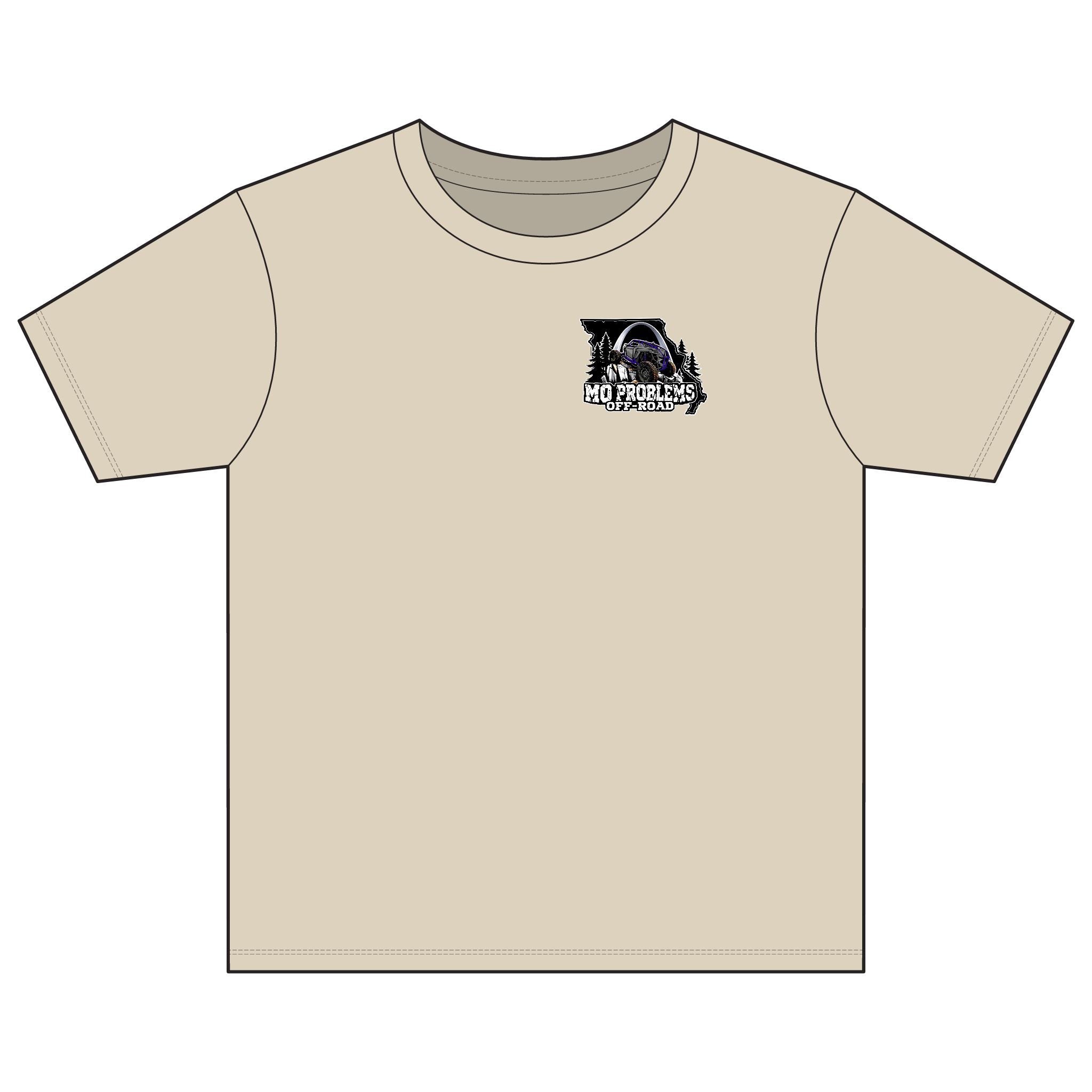Youth Tee — MO Problems Off-Road Logo