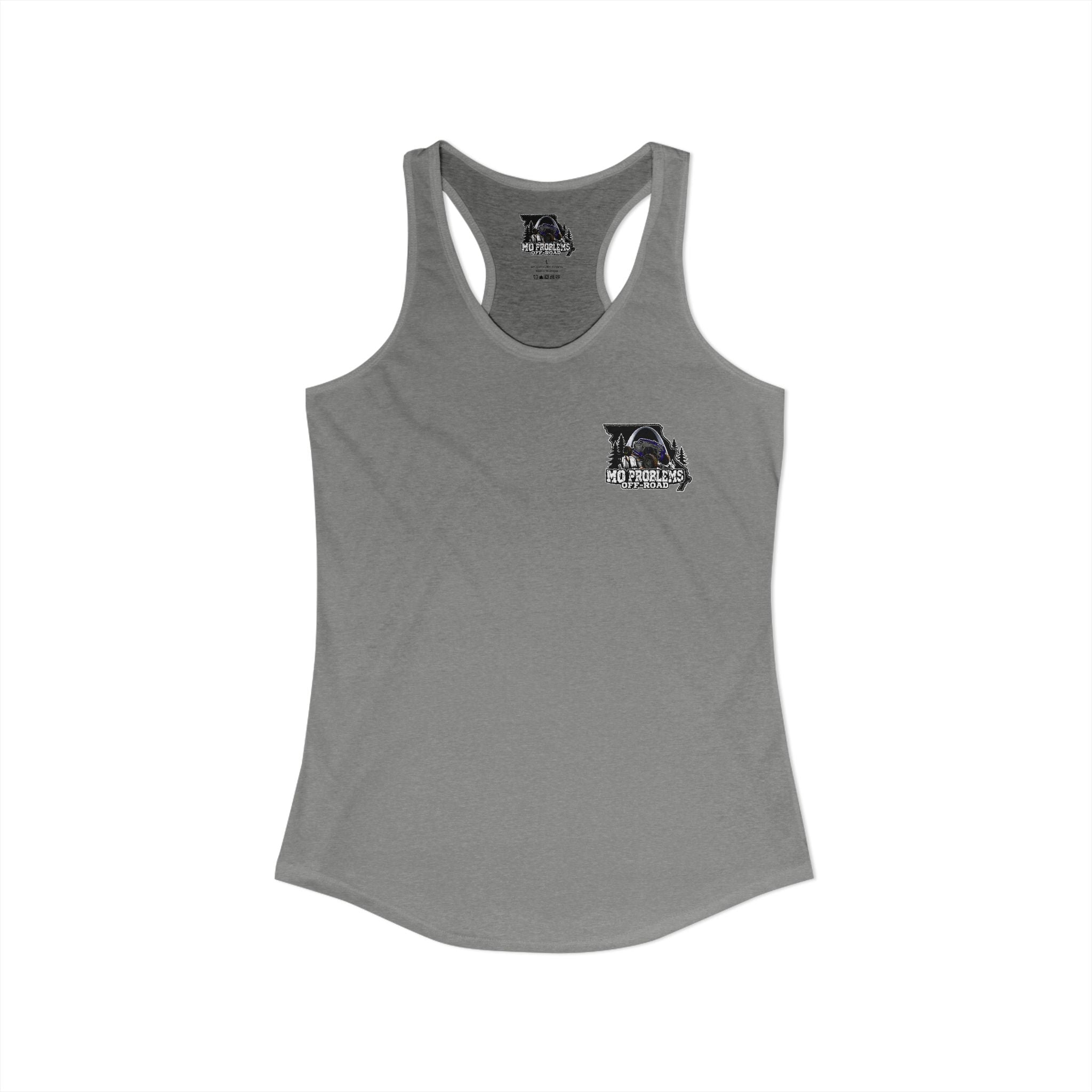 Women's Racerback Tank - MO Problems Off-Road Logo