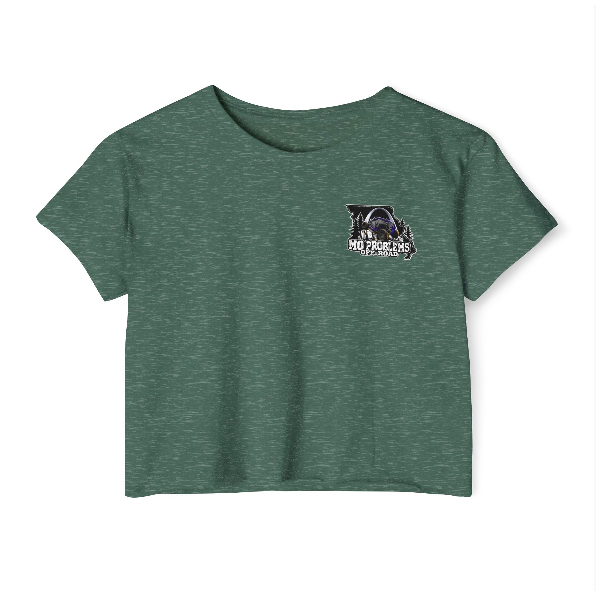 Women's Crop Top - MO Problems Off-Road Logo