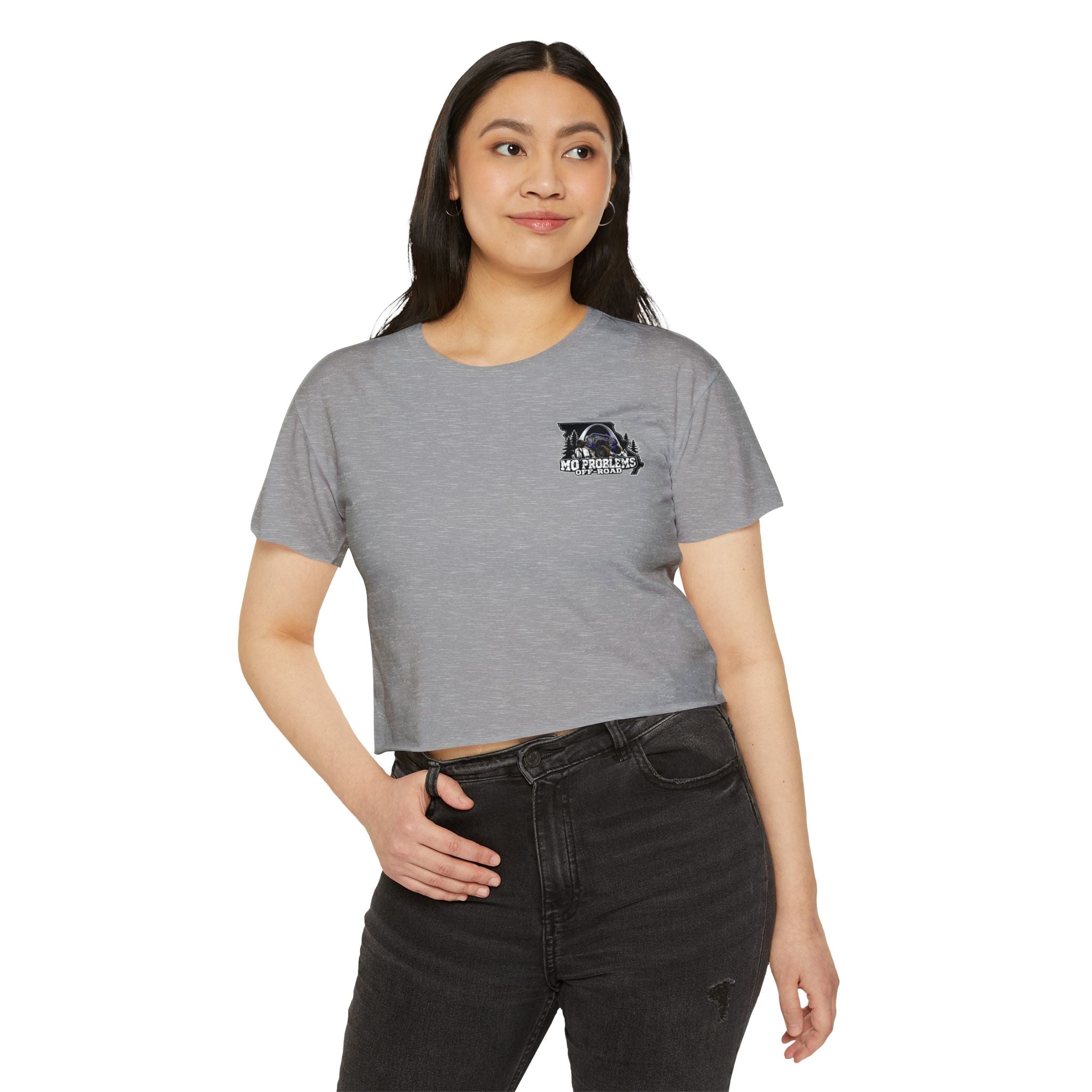 Women's Crop Top - MO Problems Off-Road Logo