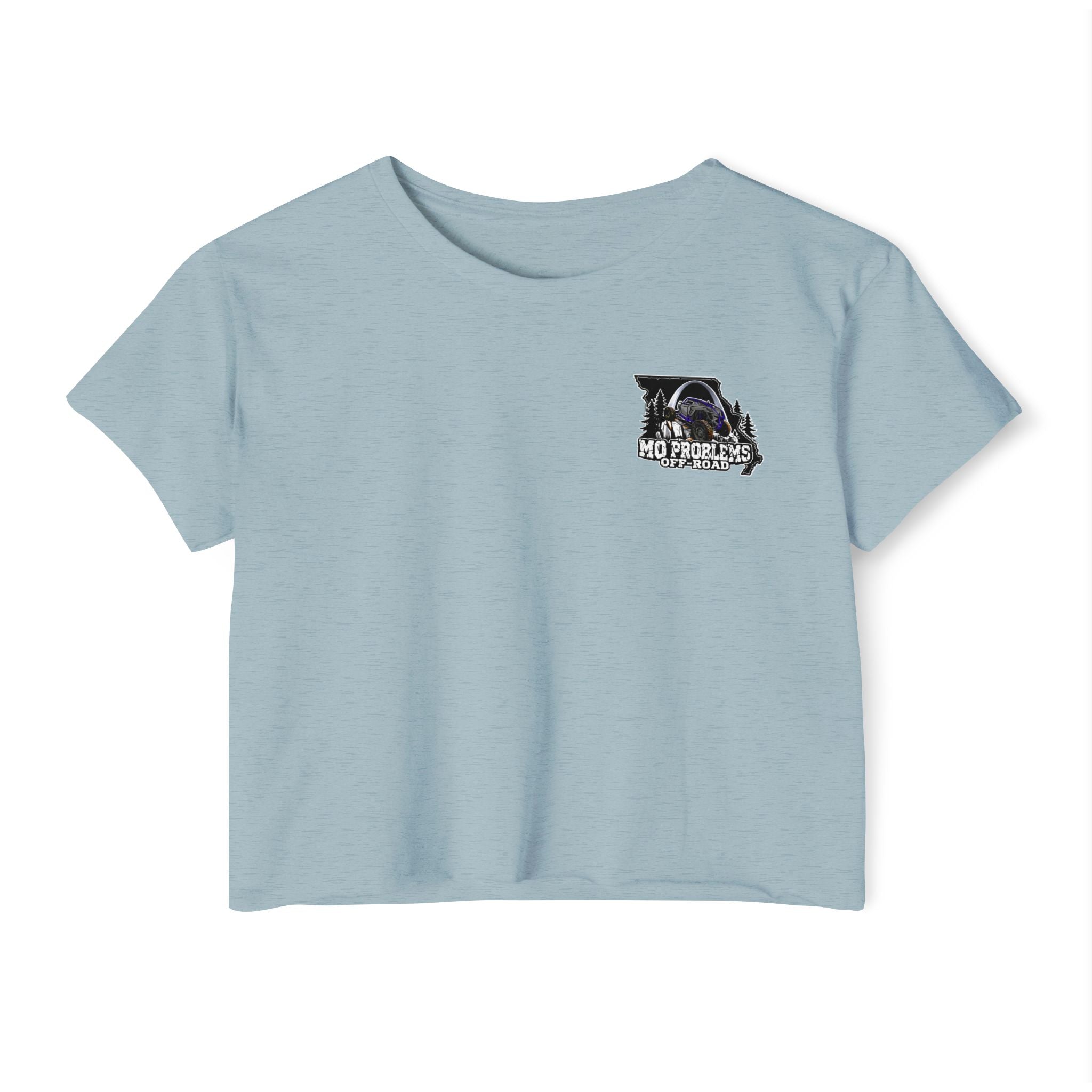 Women's Crop Top - MO Problems Off-Road Logo